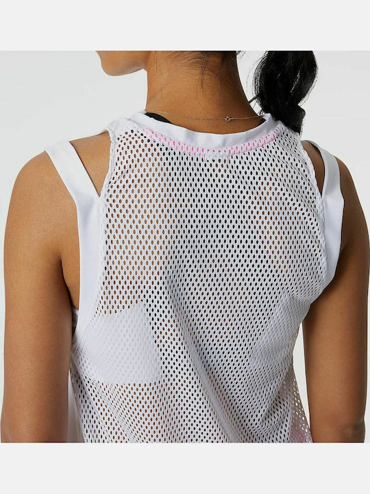 Women's Summer Sleeveless White Top