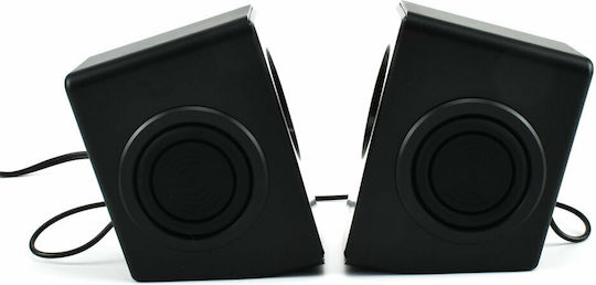 Andowl Q-YX16 Ηχεία Υπολογιστή 2.0 με Ισχύ 3W σε Ασημί Χρώμα