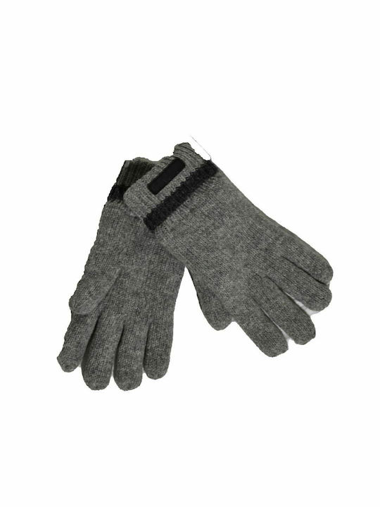 Camel Active Gray Gestrickt Handschuhe