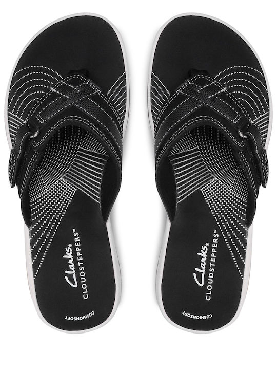 Brinkley Sea Black Women's Flip Flops Black