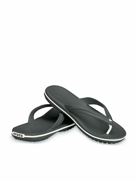 Crocs Crocband Flip Flip Flops σε Μαύρο Χρώμα
