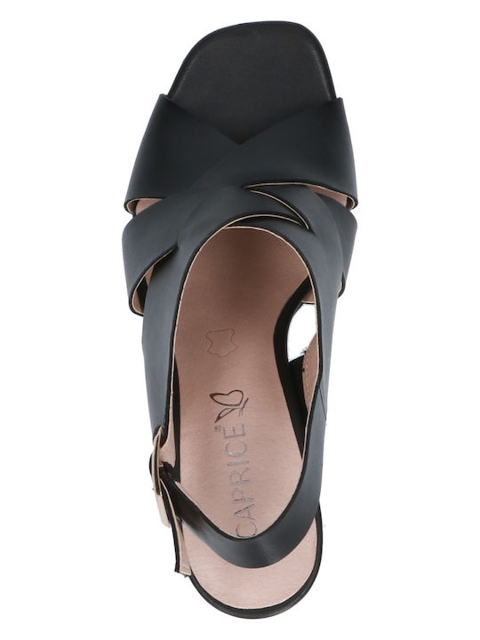 Women's Leather Sandals Anatomic Black