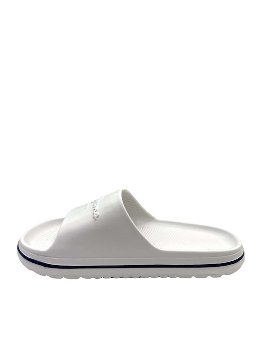 Men's Slides White