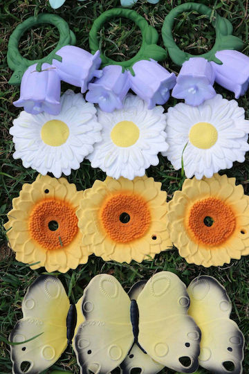 Oli&Carol Daisy the Daisy Teether from Rubber for 0 Months+