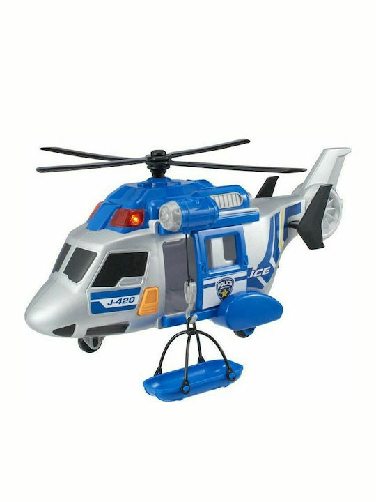 Easter Candle with Toy Teamsterz Police Helicopter with Lights and Sounds for Age 3+ AS