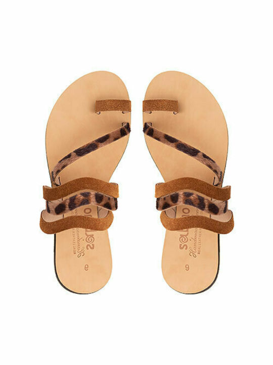 LEATHER SANDAL TAMPA SABINO