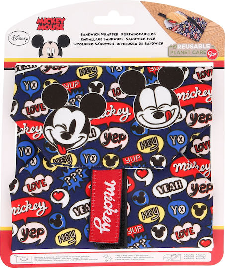 Stor It´s A Mickey Thing Σχολικό Τσαντάκι Φαγητού Χειρός 2lt Πολύχρωμο Mickey 35.5x35.5cm