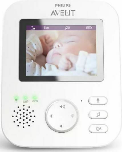 Philips Ασύρματη Ενδοεπικοινωνία Μωρού με Αμφίδρομη Επικοινωνία & Νανουρίσματα