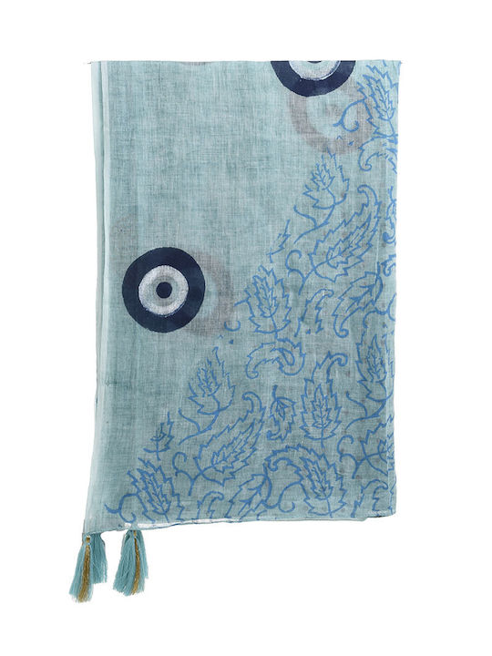 Ble Resort Collection Women's Scarf Turquoise 5-43-254-0042