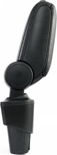 Auto Armlehnenkonsole Kompatibel mit Volkswagen Einkaufswagen / Touran 2003-2019 in Schwarzer Farbe