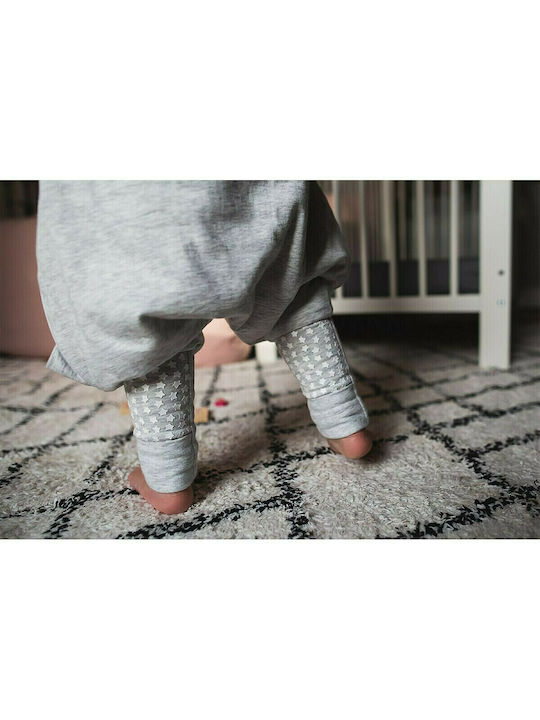 Grobag Summer Sleeping Bag with Feet Steppee 1 Tog Grey Marl
