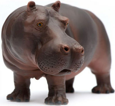 Safari Ltd Miniature Toy Hippopotamus 6.5cm.