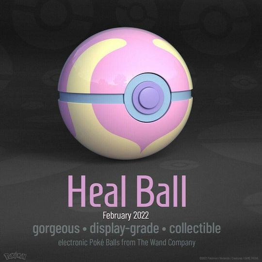 The Wand Company Pokemon: Heal Ball Ρέπλικα μήκους 8εκ. σε Κλίμακα 1:1