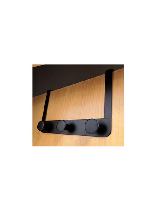 General Trade Door Hook 3 Slots Metallic 30x7.5x20cm