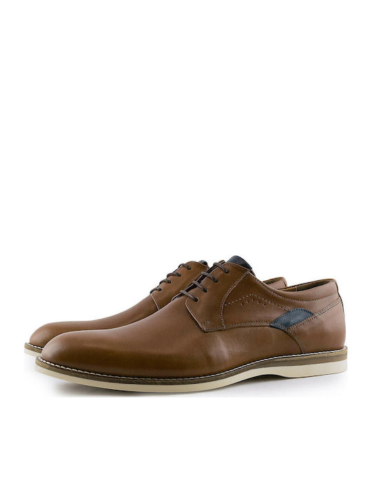 Men's Leather Casual Shoes Brown