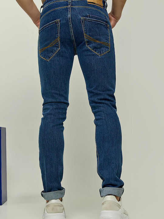 Edward Jeans Derron Herren Jeanshose Dark Blue Denim