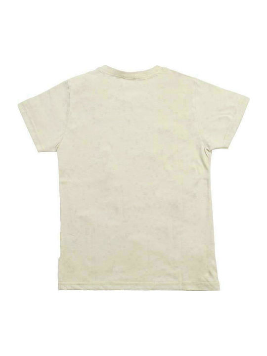 Set of Kids' T-shirts Ecru/Green Tropical