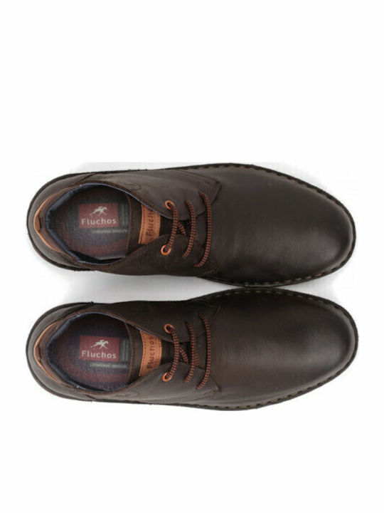 Leather Brown Men's Boots Anatomical