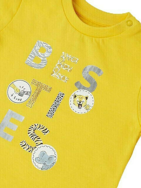Παιδικό T-shirt Κίτρινο Ecofriends