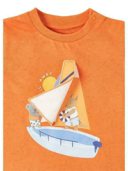 Tricou pentru copii Portocaliu Play