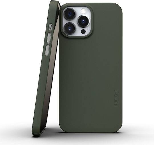 Nudient Thin Back Cover Πλαστικό 1mm Pine Green (iPhone 13 Pro)