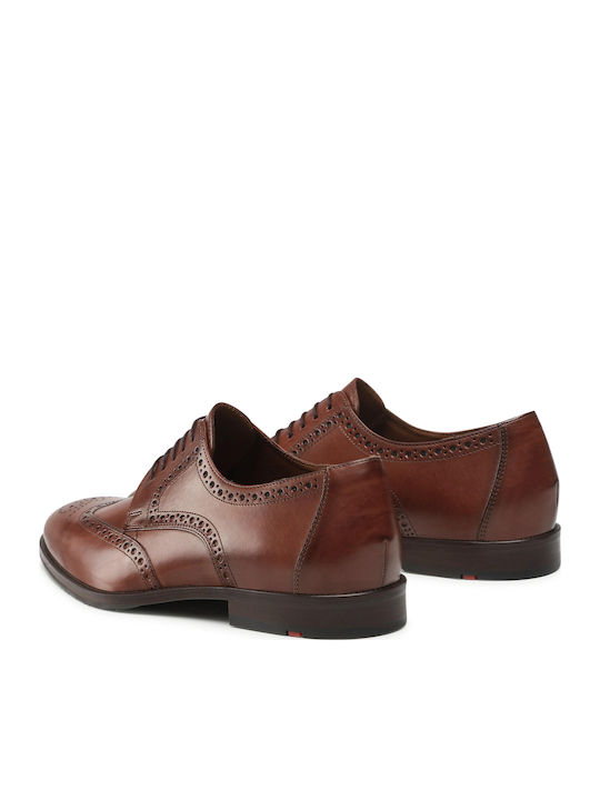 Lucien Men's Leather Oxfords Brown