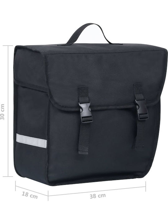 vidaXL 93252 Gepäckträgertasche Schwarz