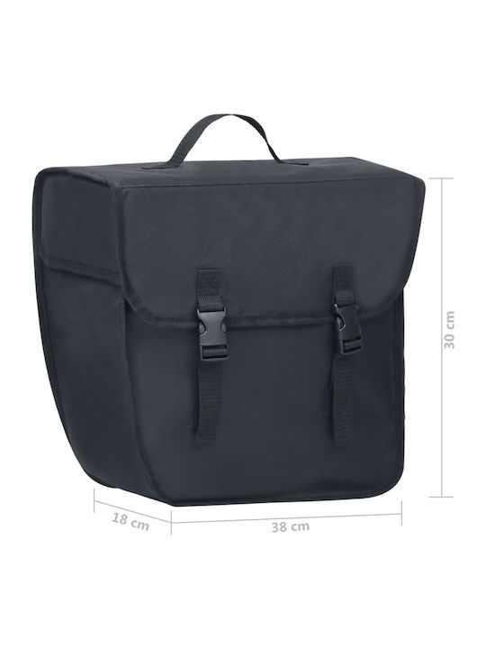 vidaXL 93253 Gepäckträgertasche Schwarz