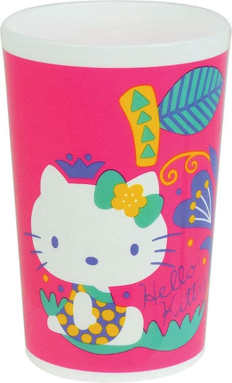 Ango Feeding Set Hello Kitty made of Plastic Multicolour 3pcs