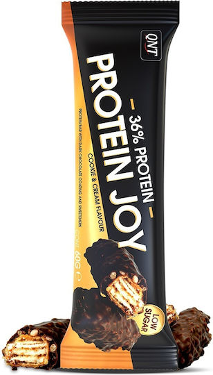 QNT Protein Joy Bar with 36% Protein & Flavor Cookies & Cream 60gr