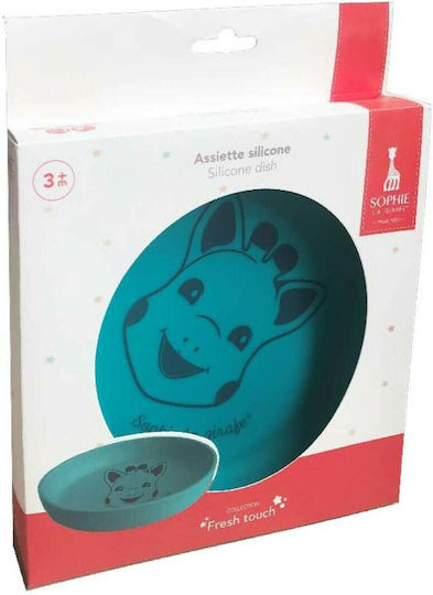 Sophie La Girafe Παιδικό Πιάτο Φαγητού από Σιλικόνη