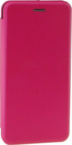Book Δερματίνης Ροζ (Redmi Note 6 Pro)