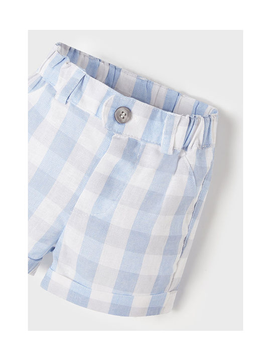 Mayoral Kids Shorts/Bermuda Fabric Light Blue