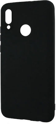 Forcell Soft Silicone Back Cover Black (Huawei P Smart 2019)