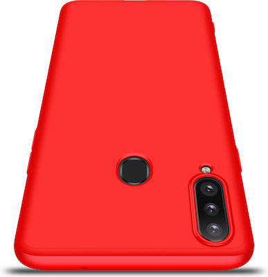 GKK 360 Full Cover Σιλικόνης Κόκκινο (Galaxy A20s)