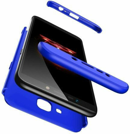 360 Full Cover Πλαστικό Μπλε (Galaxy J4+)