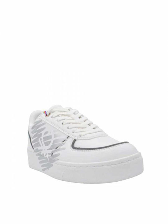 Benetton Femei Sneakers Albe