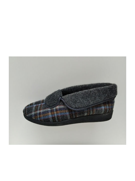 FAME Closed Women's Slippers in Gray color