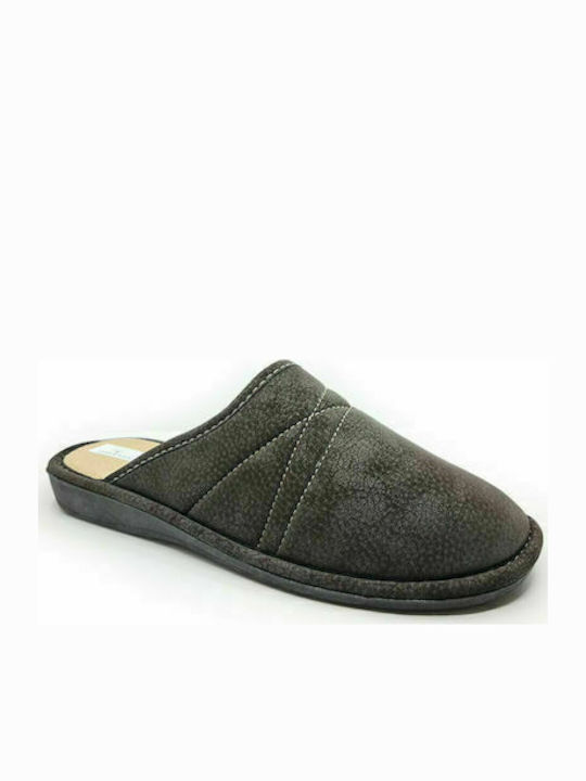 Lazar & Luca 747 Men's Slipper Brown