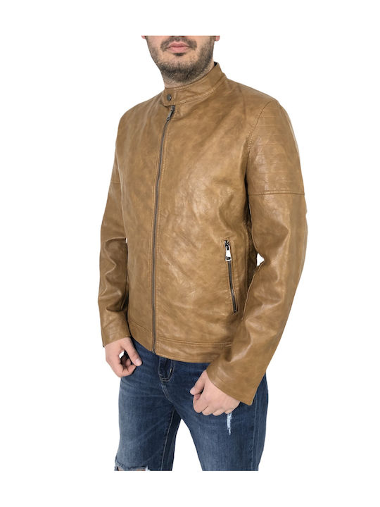 Men's spring leather jacket Forex 9705-B Taba