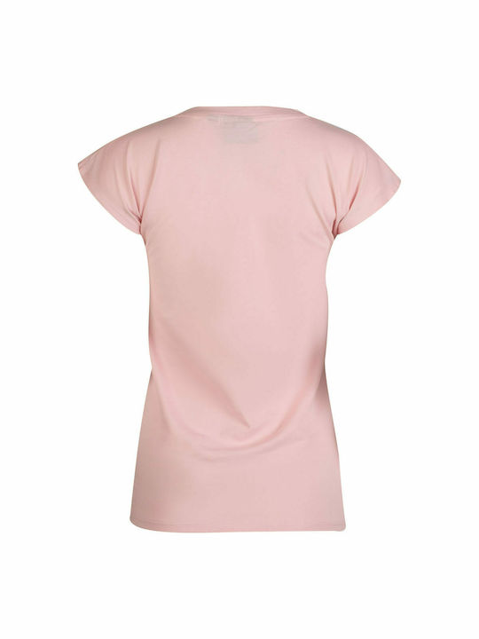 Fila Thames Damen Sport T-Shirt Rosa