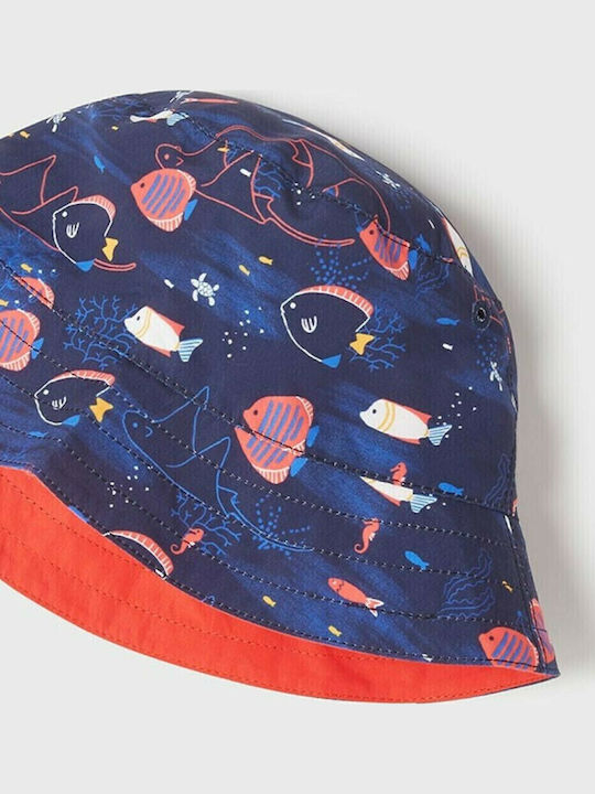 Mayoral Kids Swimwear Swim Shorts with Hat Navy Blue