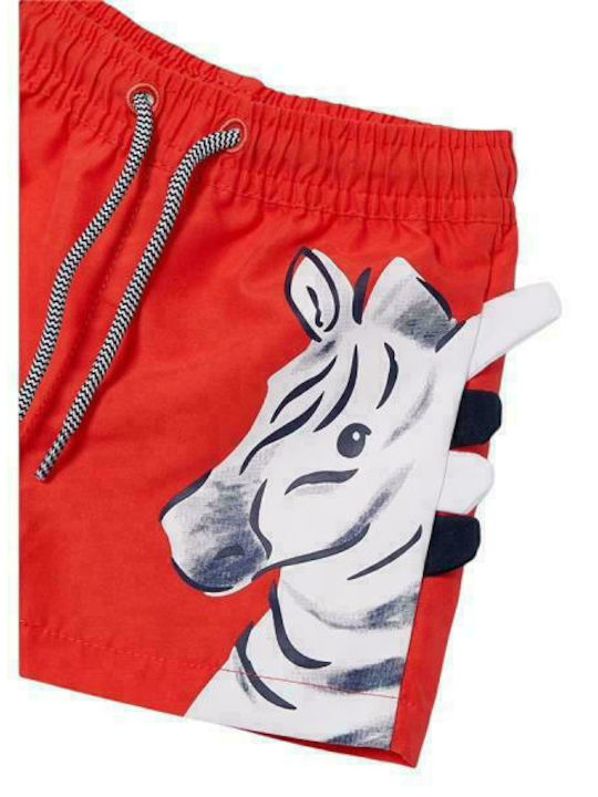 Mayoral Kinder Badebekleidung-Set mit Schirm Rot
