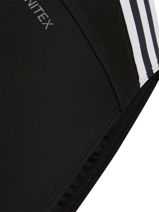 adidas 3-Stripes Kids Swimwear One-Piece Black