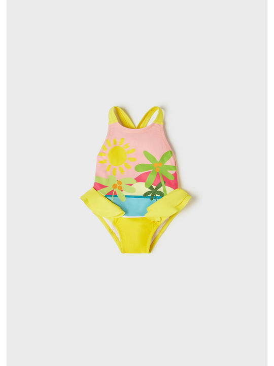 Mayoral Kids Swimwear One-Piece Yellow