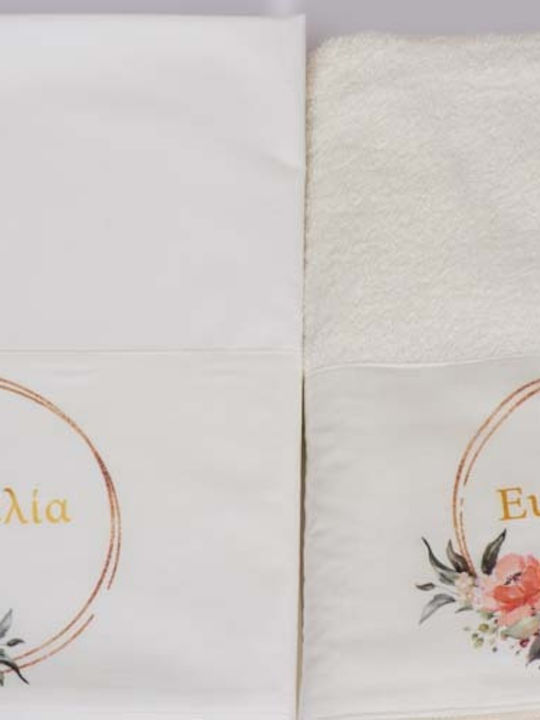 Blumen Taufset Mit Thema Blumen