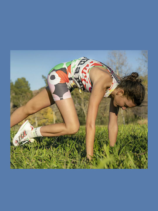 X Marimekko De Damă Fără mâneci Short întreg Blaze Orange