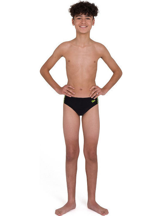 Speedo Kids Swimwear Swim Briefs Training Black