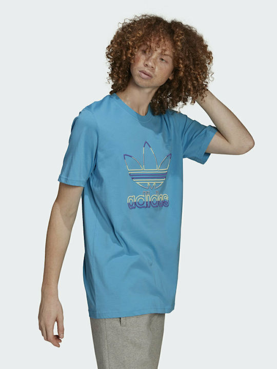 Trefoil Rush Athletic T-shirt Light Blue