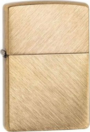 Zippo Klassisches Winddichtes Feuerzeug Flamme Herringbone Sweep Messing